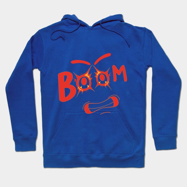 Boom, explosion des sentiments Hoodie by Zinoo